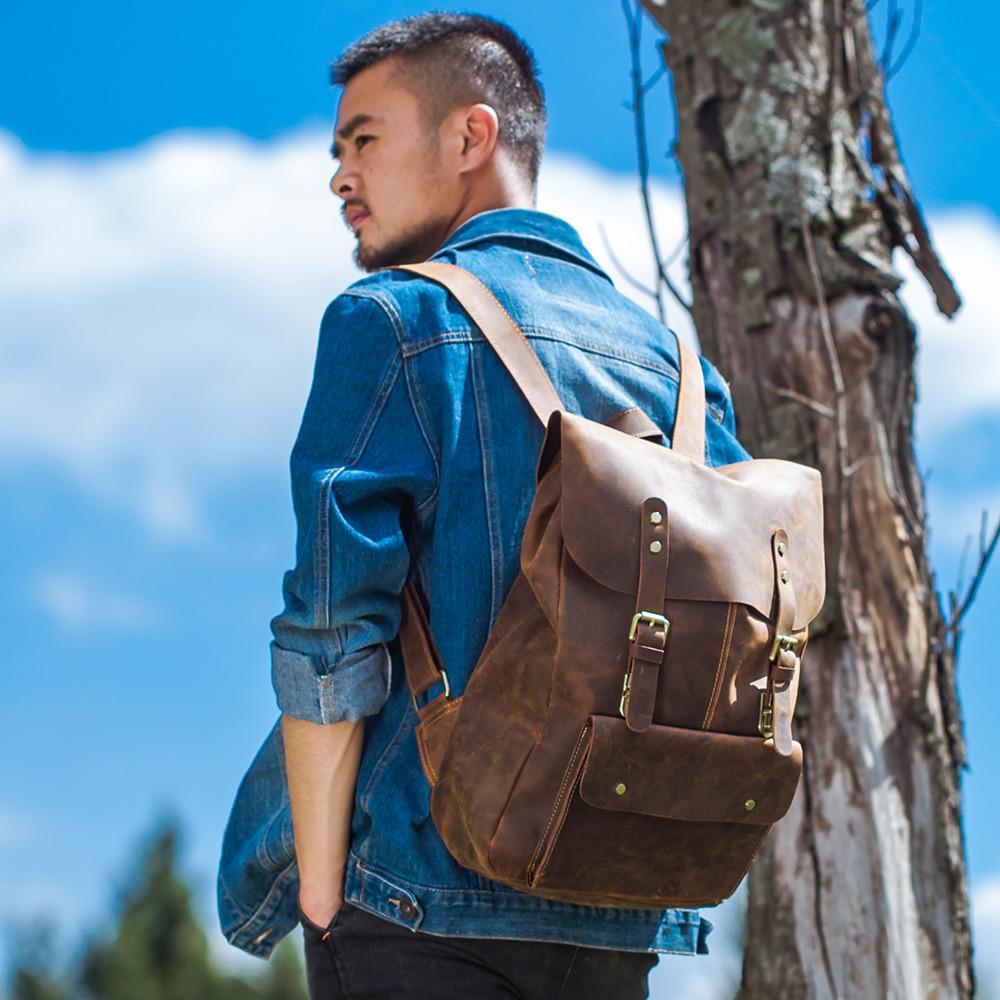 Vintage mens backpack sale